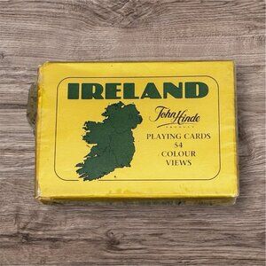 VINTAGE John Hinde IRELAND Playing Cards SEALED NEW 54 Colour Views Travel Gift
